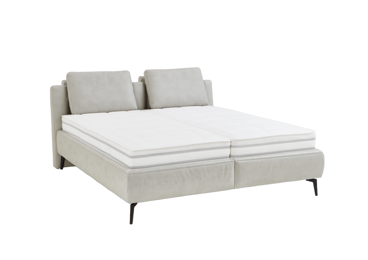 Oschmann Polsterbett 21135 mit Bettkasten Silver 180 x 200 cm
