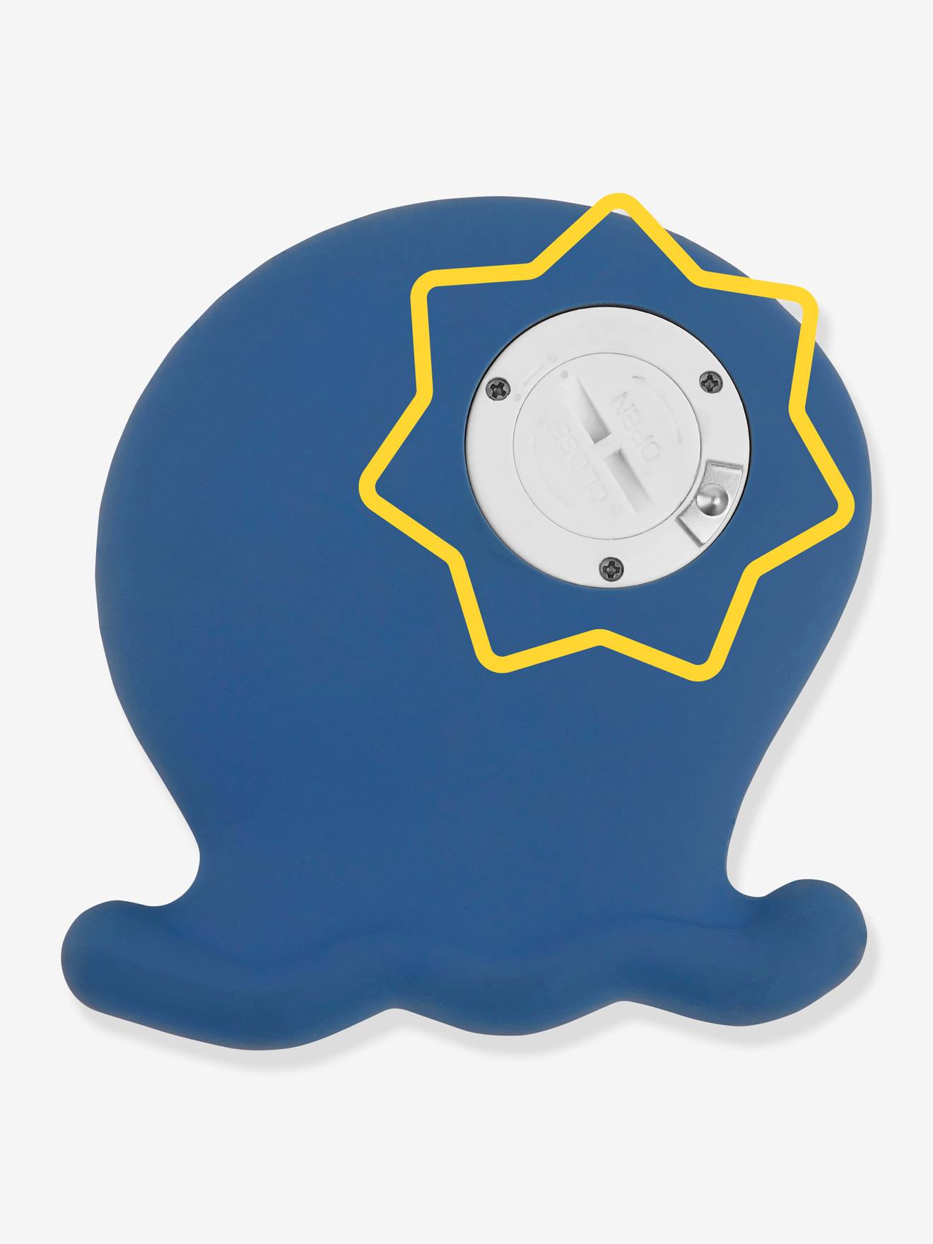 Thermomètre de bain et d’ambiance BADABULLE Poulpe bleu