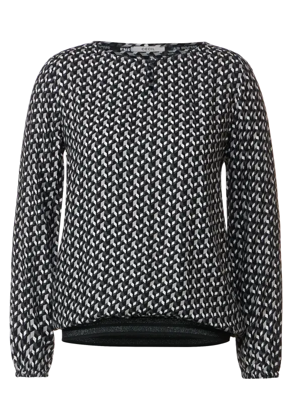 CECIL Bluse mit Minimalprint