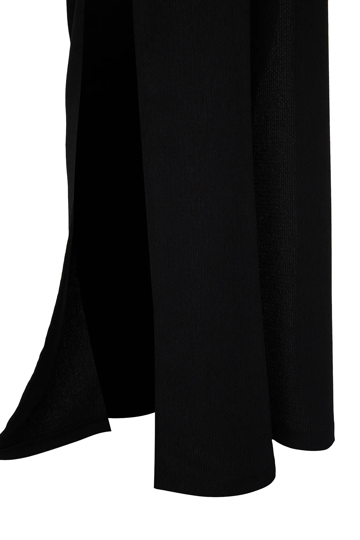 Trendyol Collection  Schwarzer gewebter Overall mit Gürtel TBESS23TU00010