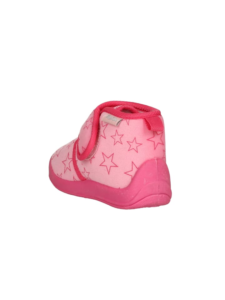 Playshoes Hausschuh Pastell in Rosa günstig kaufen