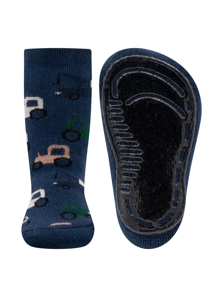 ewers Stoppersocken Baustellenfahrzeuge in tinte günstig kaufen 18/19