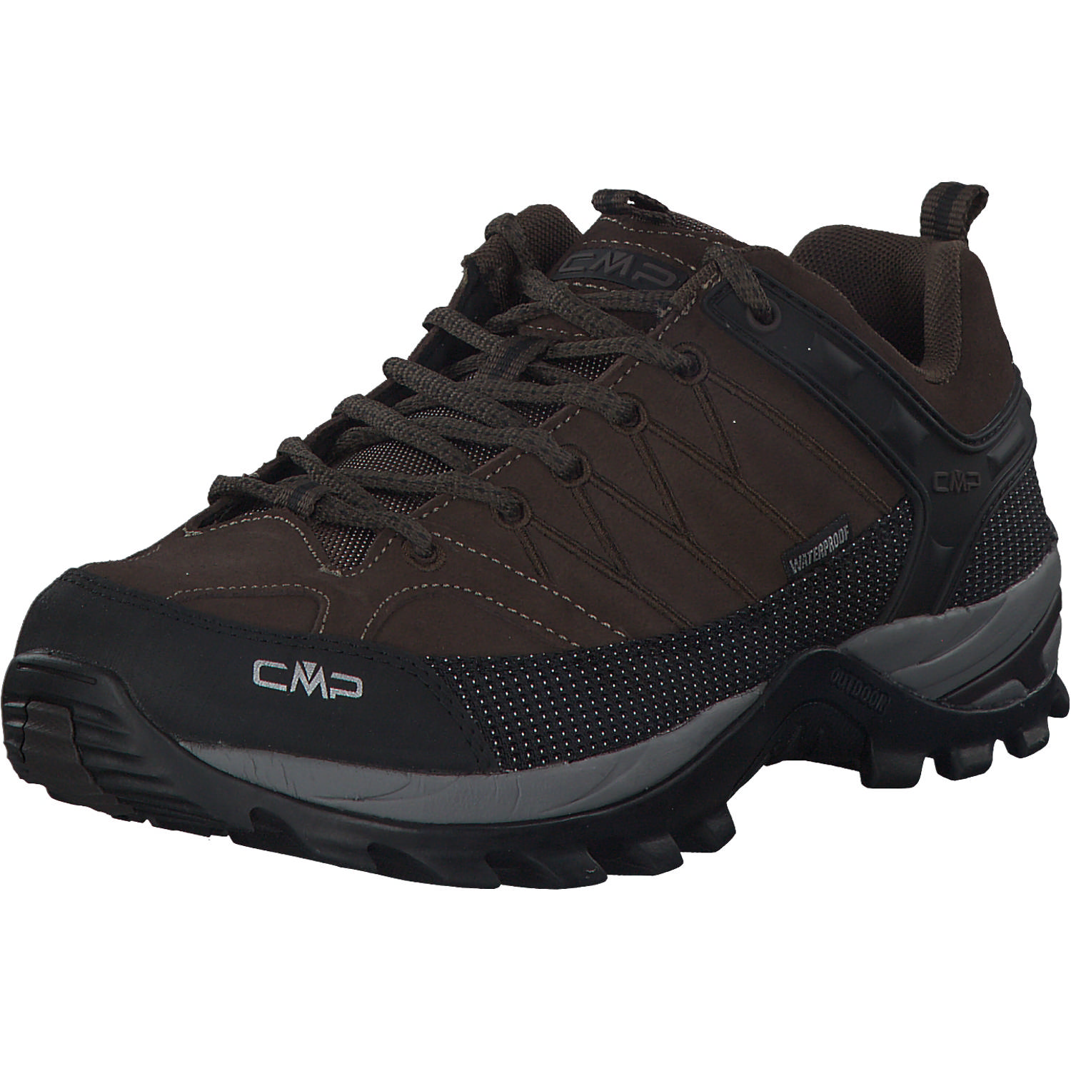 CMP Rigel Low 3Q13247, Trekkingschuhe, Herren, Braun (Wood/Adriatico)
