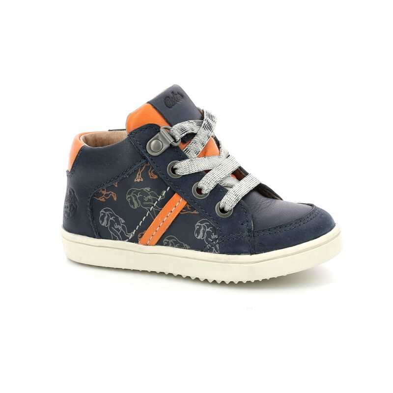 Sneakers hautes cuir Woutain