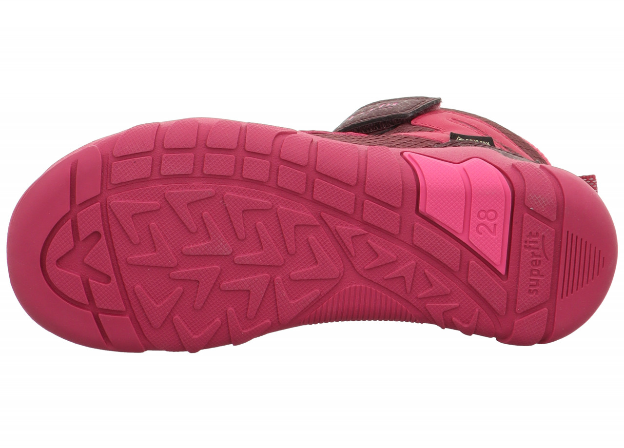 TRACE - Rot/PinkSneaker high mit Klettverschluss