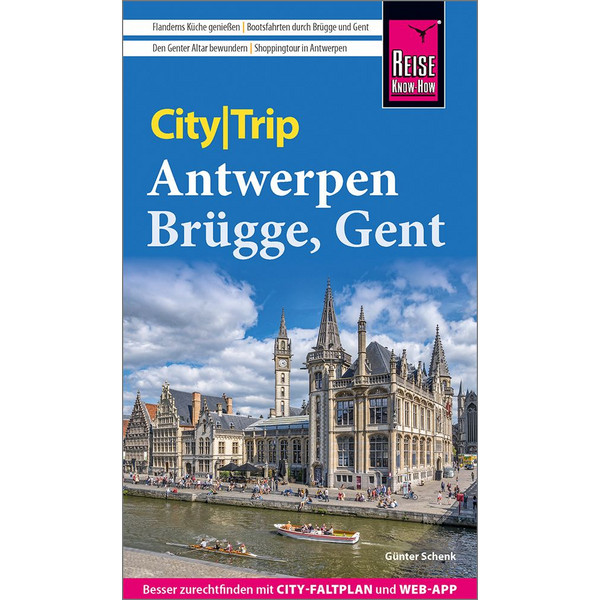 REISE KNOW-HOW CITYTRIP ANTWERPEN, BRÜGGE, GENT - Reiseführer