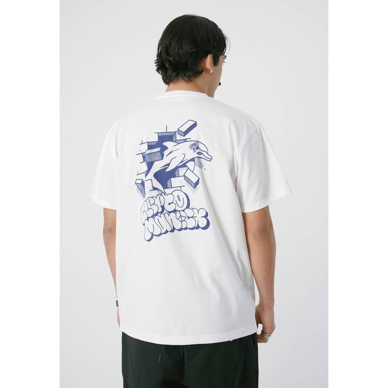 Cleptomanicx Break Free Printshirt Herren