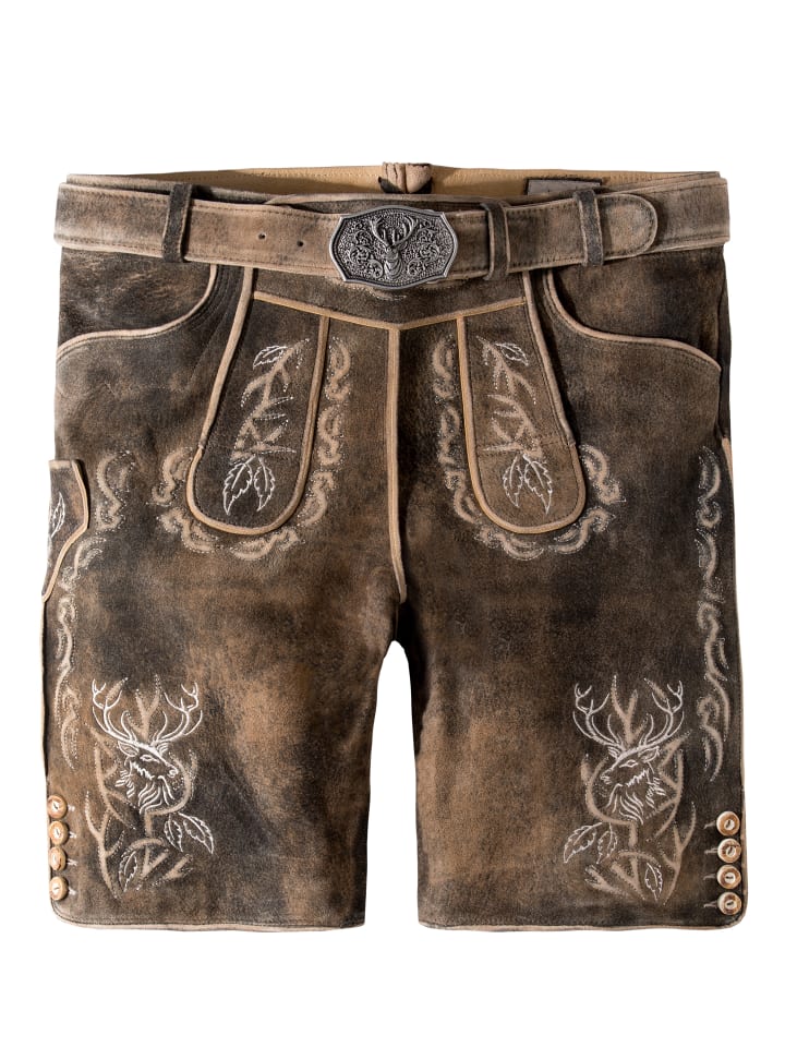 Stockerpoint Stockerpoint Trachtenlederhose Lee in sepia raw günstig kaufen