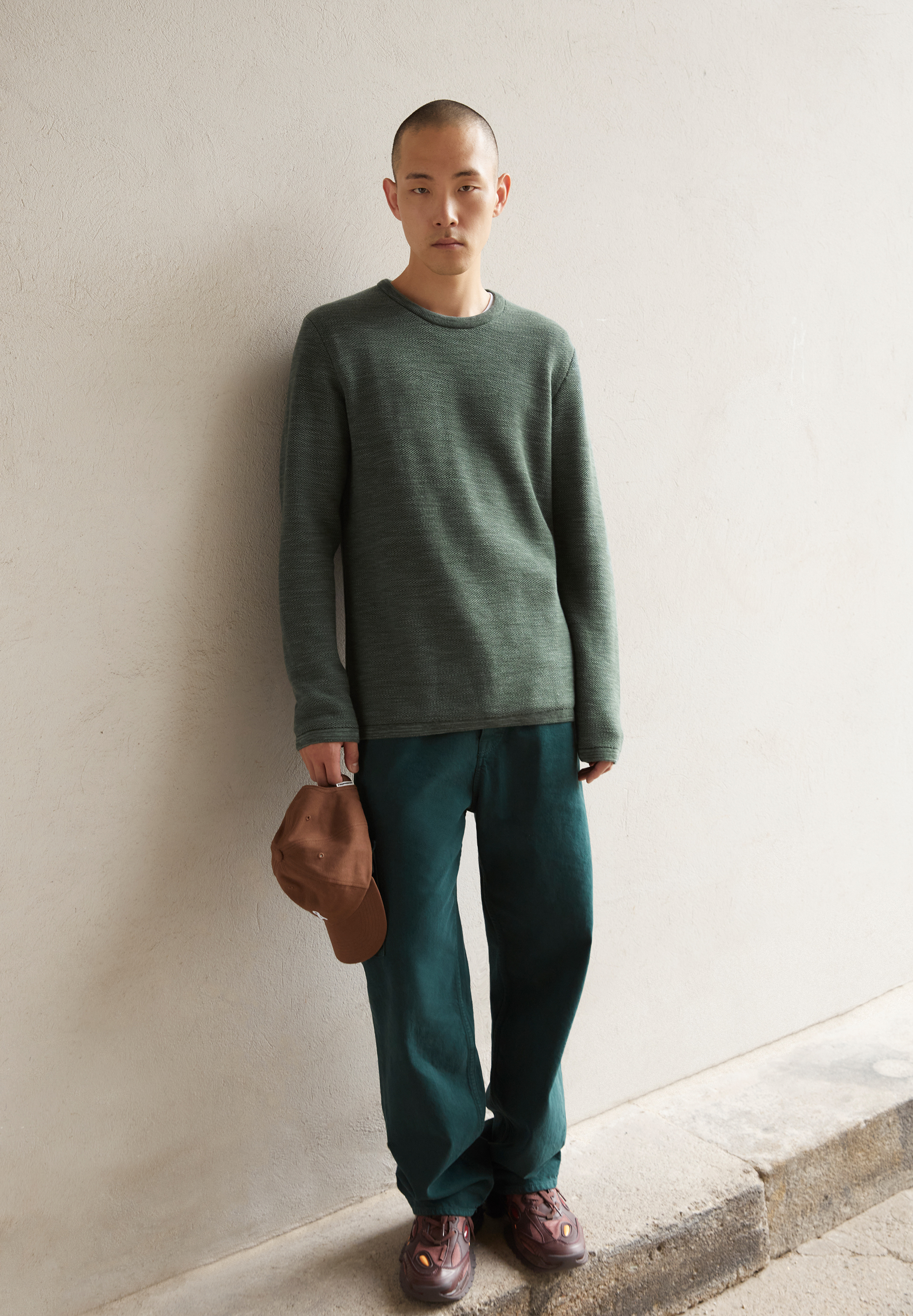 Pullover Regular Fit aus Bio-Baumwolle