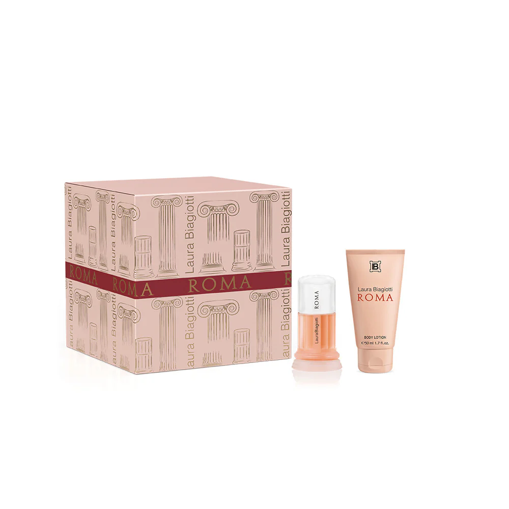Σετ Roma Donna Roma Stylized Σετ – Eau de Toilette + Λοσιόν Σώματος - Σετ Γυναικείου Αρώματος, Eau de Toilette, Λοσιόν Σώματος