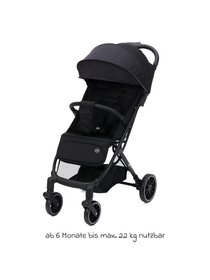 fillikid Buggy & Sportwagen Fill Rover bis 22 kg belastbar in schwarz günstig kaufen onesize