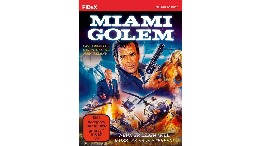 Miami Golem / Actionreicher Sci-Fi-Horror mit David Warbeck (