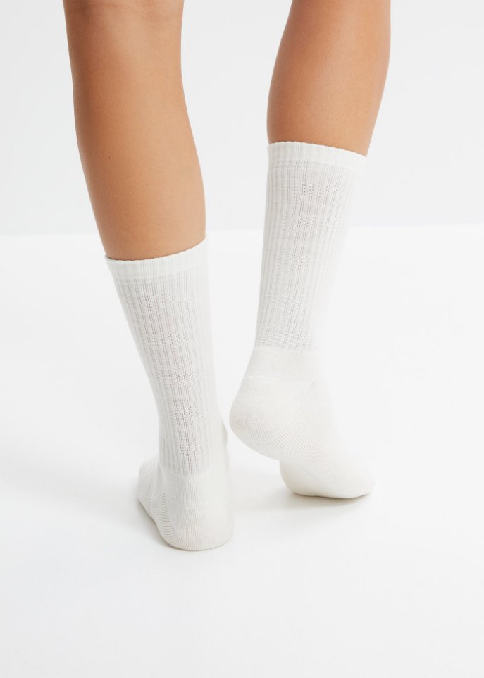 Thermo Tennissocken (5er Pack) mit Innenfrottee in Sohle