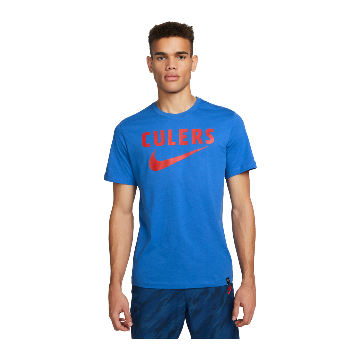 Nike FC Barcelona Swoosh T-Shirt Blau F403