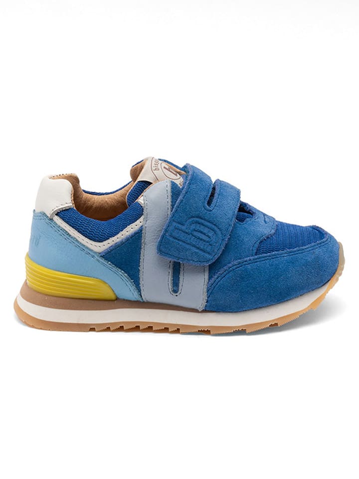 bisgaard Sneakers in Blau/ Weiß/ Gelb günstig kaufen