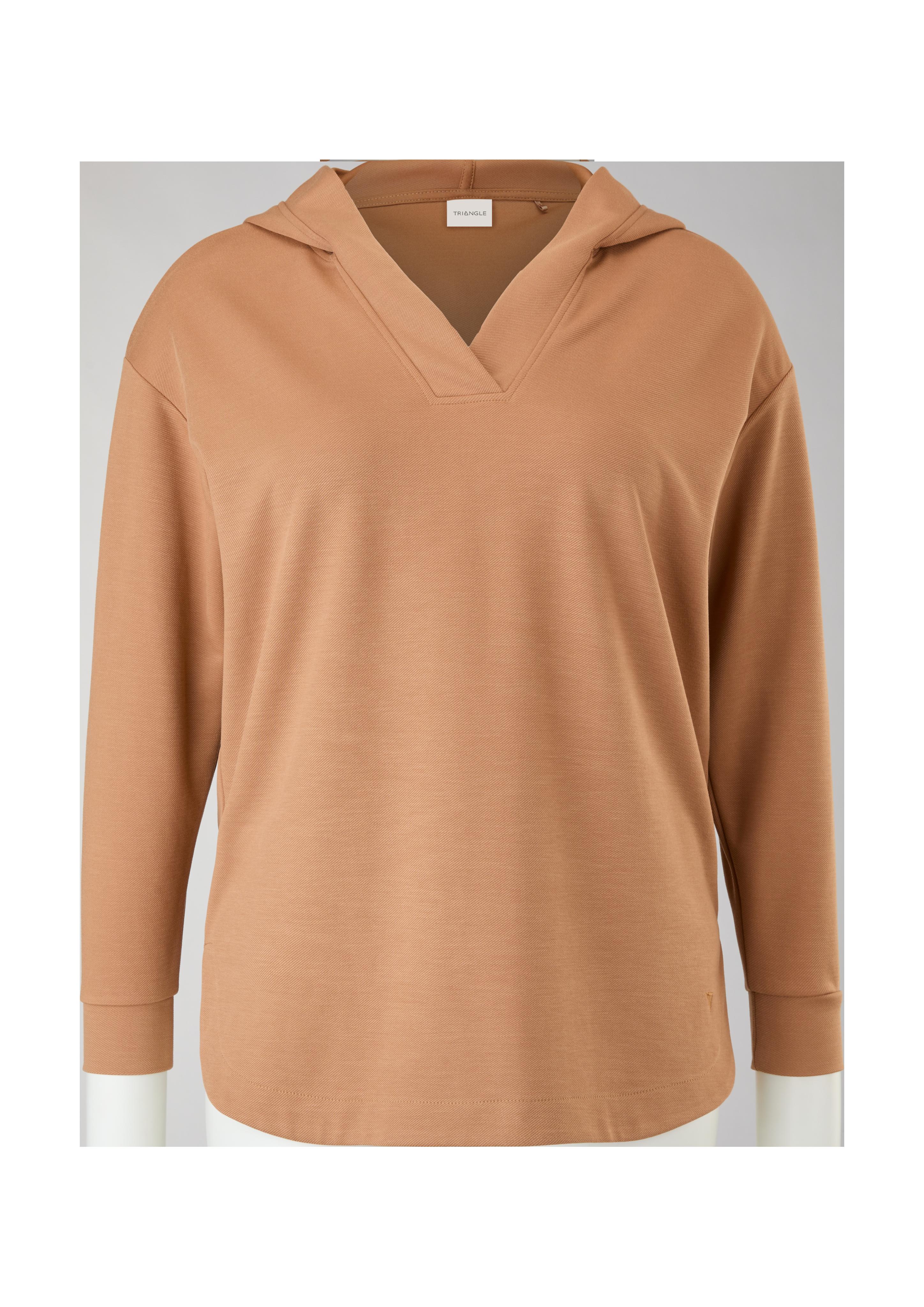 Hoodie mit V-Neck  2121662-8748