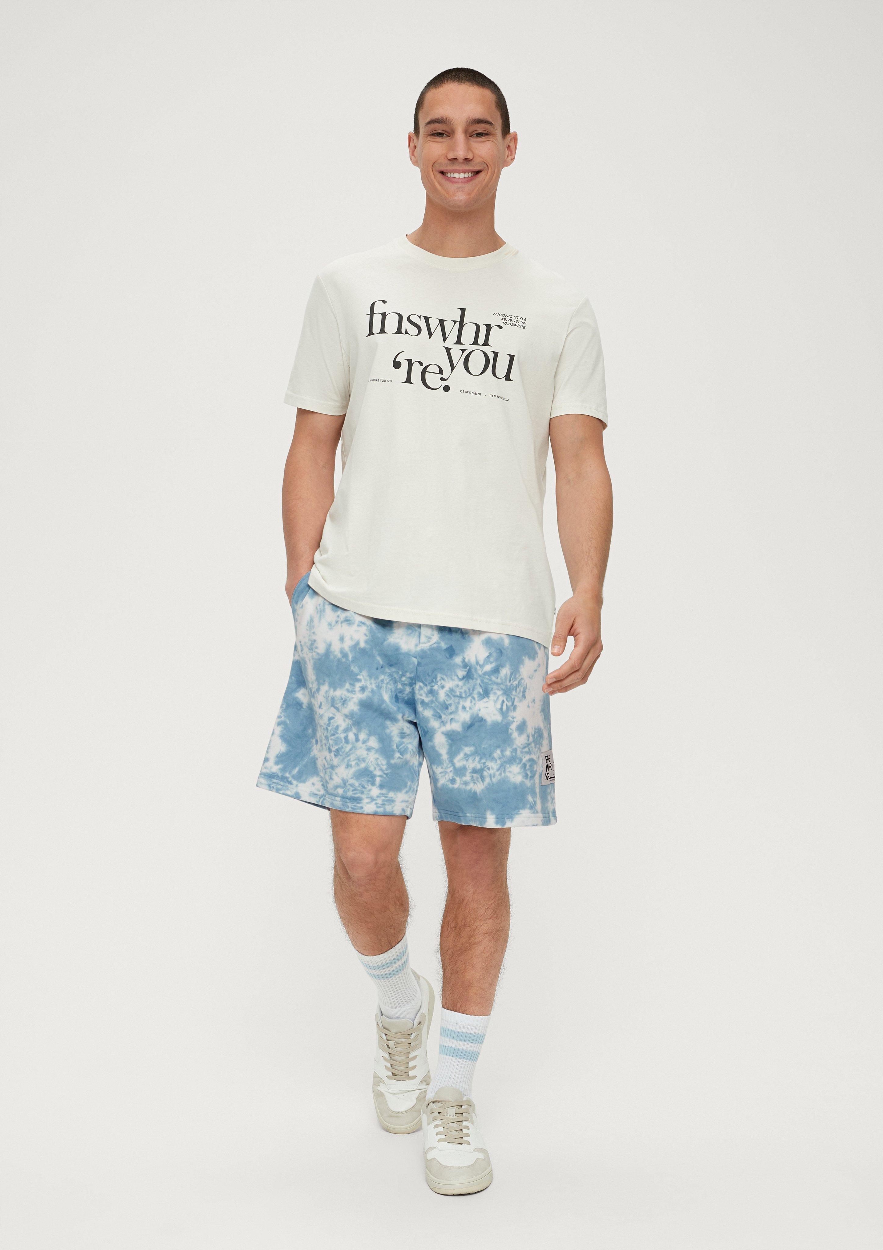 Batik-Sweatshorts aus Baumwolle  2131606-51V0