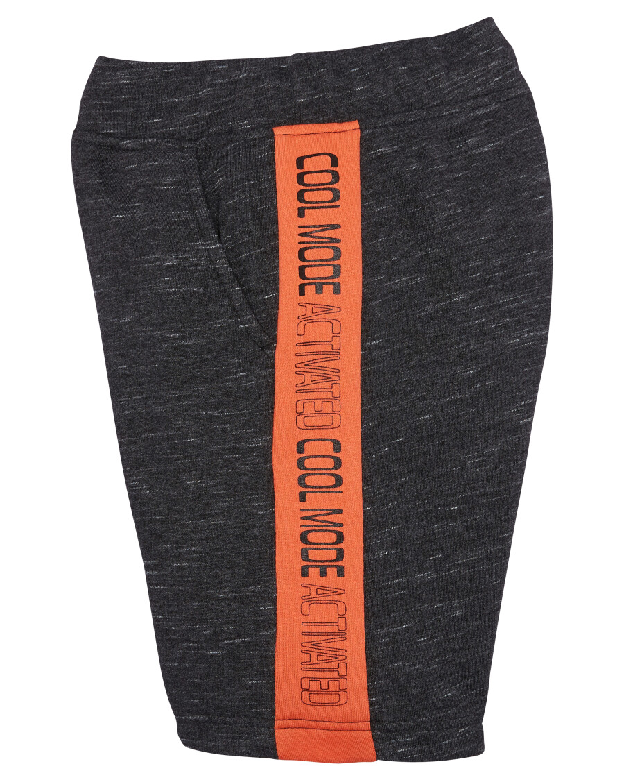 Sweatshorts mit Seitenstreifen