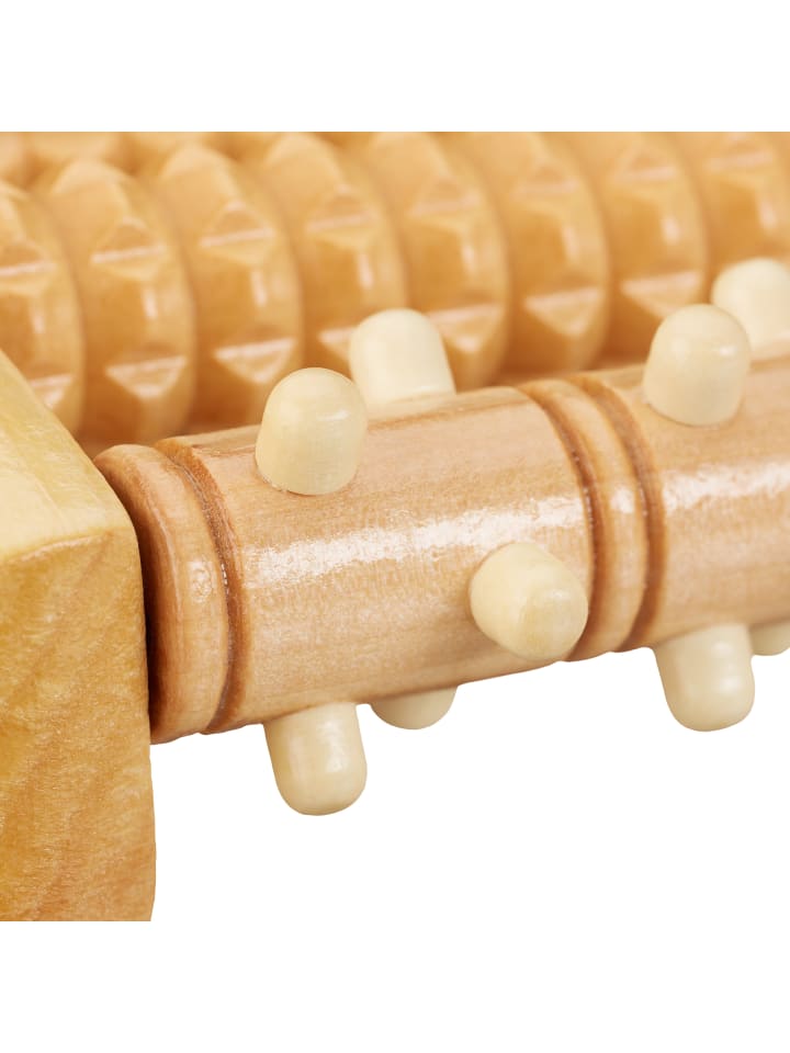 relaxdays Fußmassageroller in Natur günstig kaufen onesize