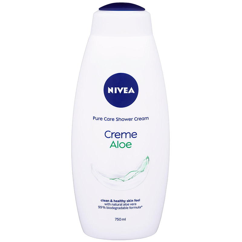 Nivea Shower 750 ml Aloe & natural aloe Nivea