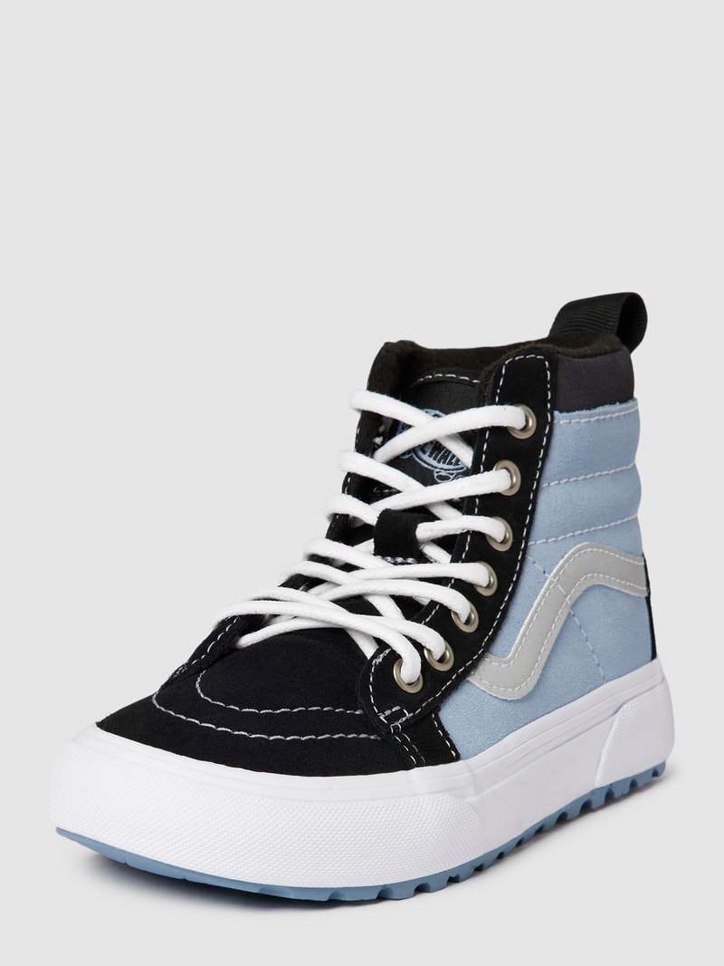 High Top Sneaker mit Label-Details Modell 'SK8-HI' in hellblau