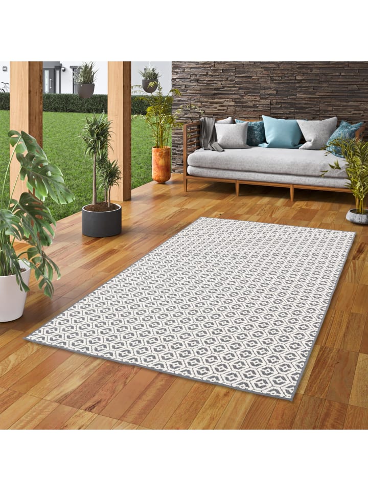 Snapstyle In- und Outdoor Teppich Beidseitig Cape Cod in Grau günstig kaufen