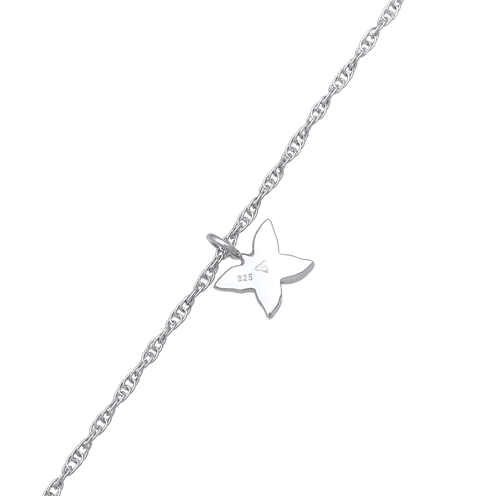 Elli Elli Collier Femmes choker papillon pendentif avec cristaux de zirconium en argen collier