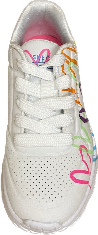 SKECHERS Mädchen Halbschuhe weiss