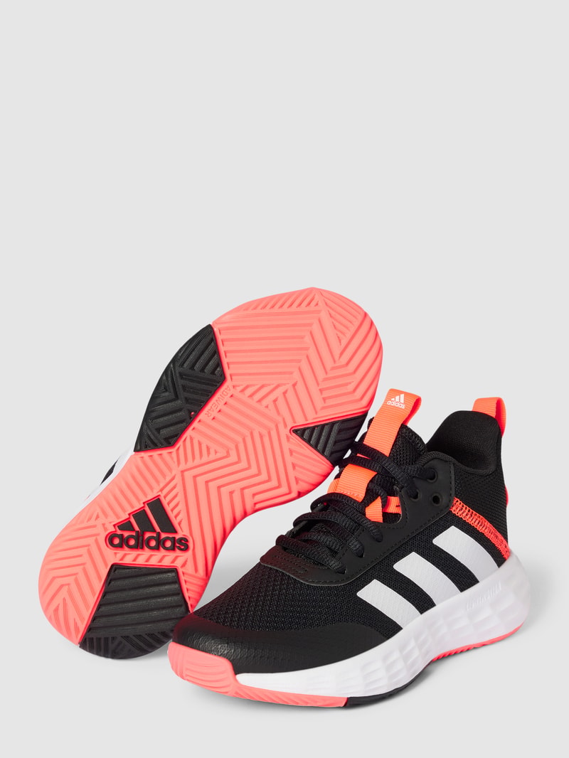 Sneaker mit Label-Details Modell 'OWNTHEGAME' in schwarz