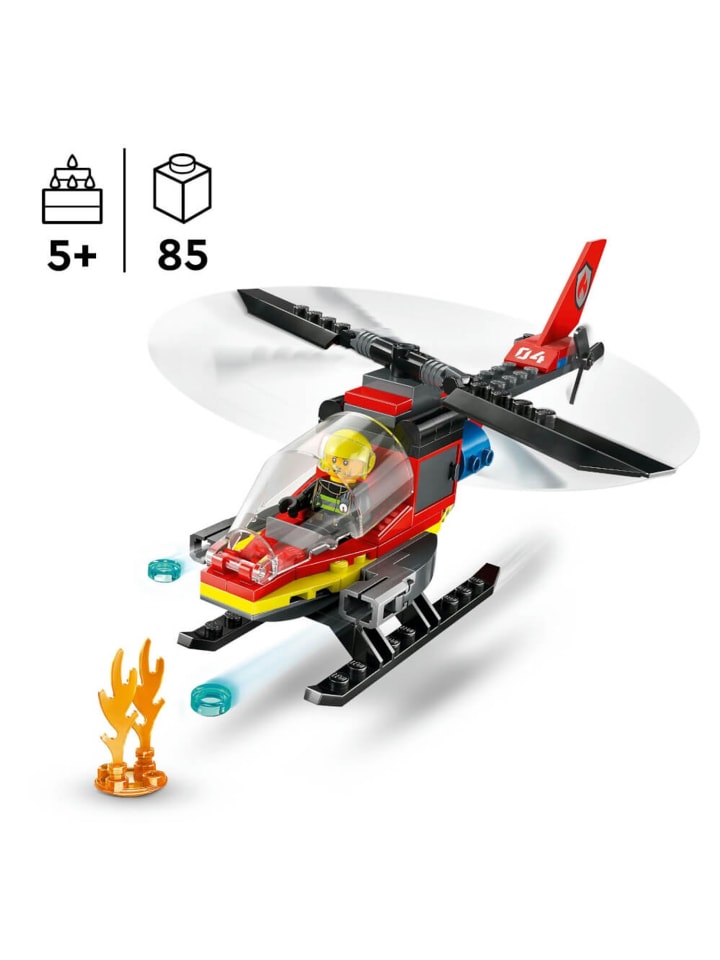 LEGO City Feuerwehrhubschrauber in Mehrfarbig ab 5 Jahre günstig kaufen onesize