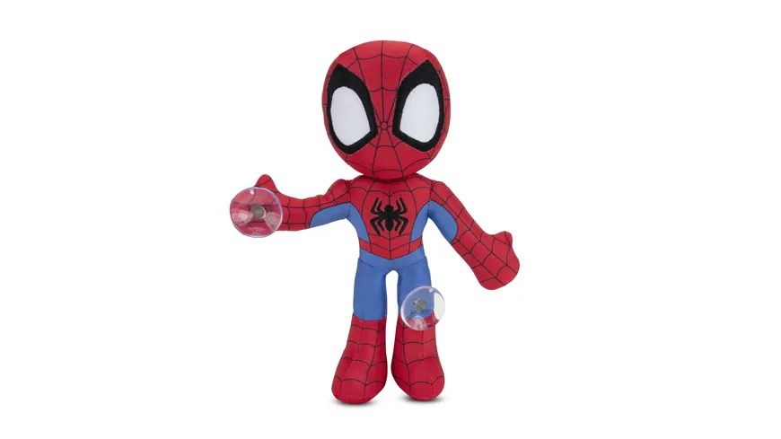 Spidey und seine Super-Freunde - Plüschfigur mit Saugnäpfen - Spidey
