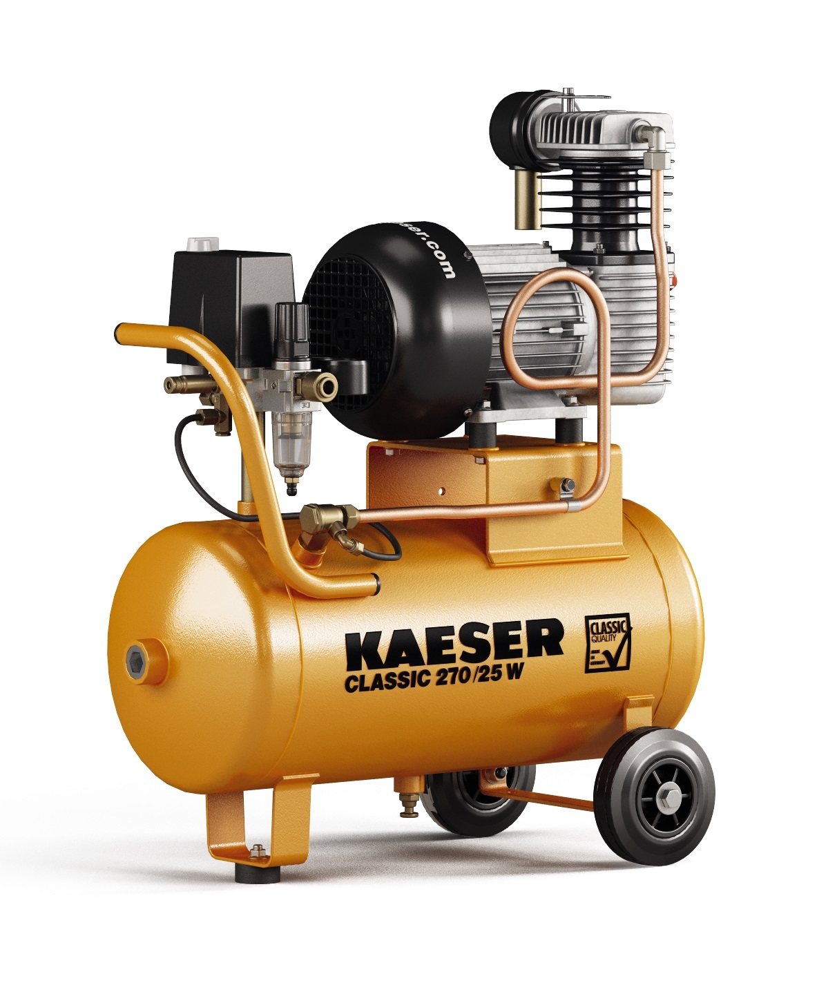 Kaeser 1.1703.0 Classic 270/25W stūmoklinis kompresorius 230 voltų