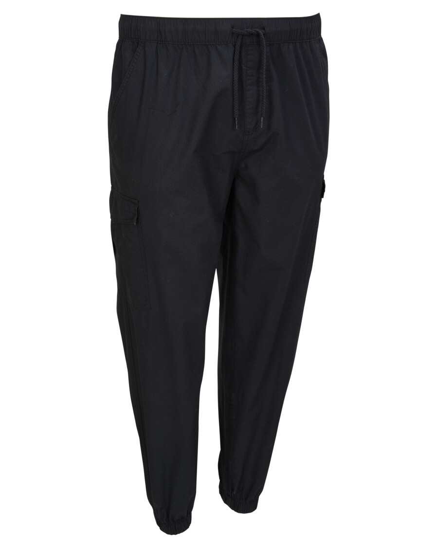 Schwarze Cargohose