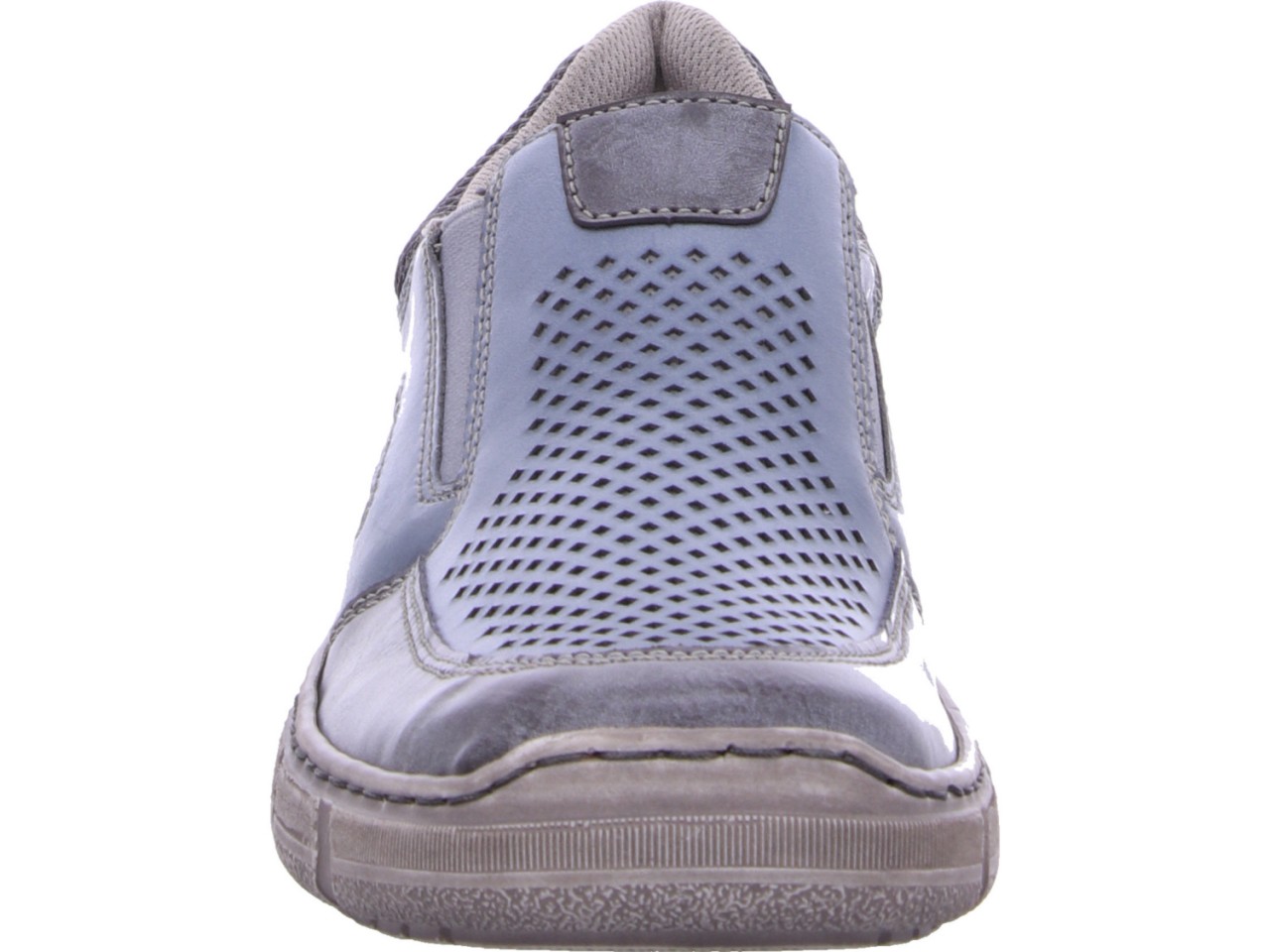 RIEKER Sportliche Slipper blau