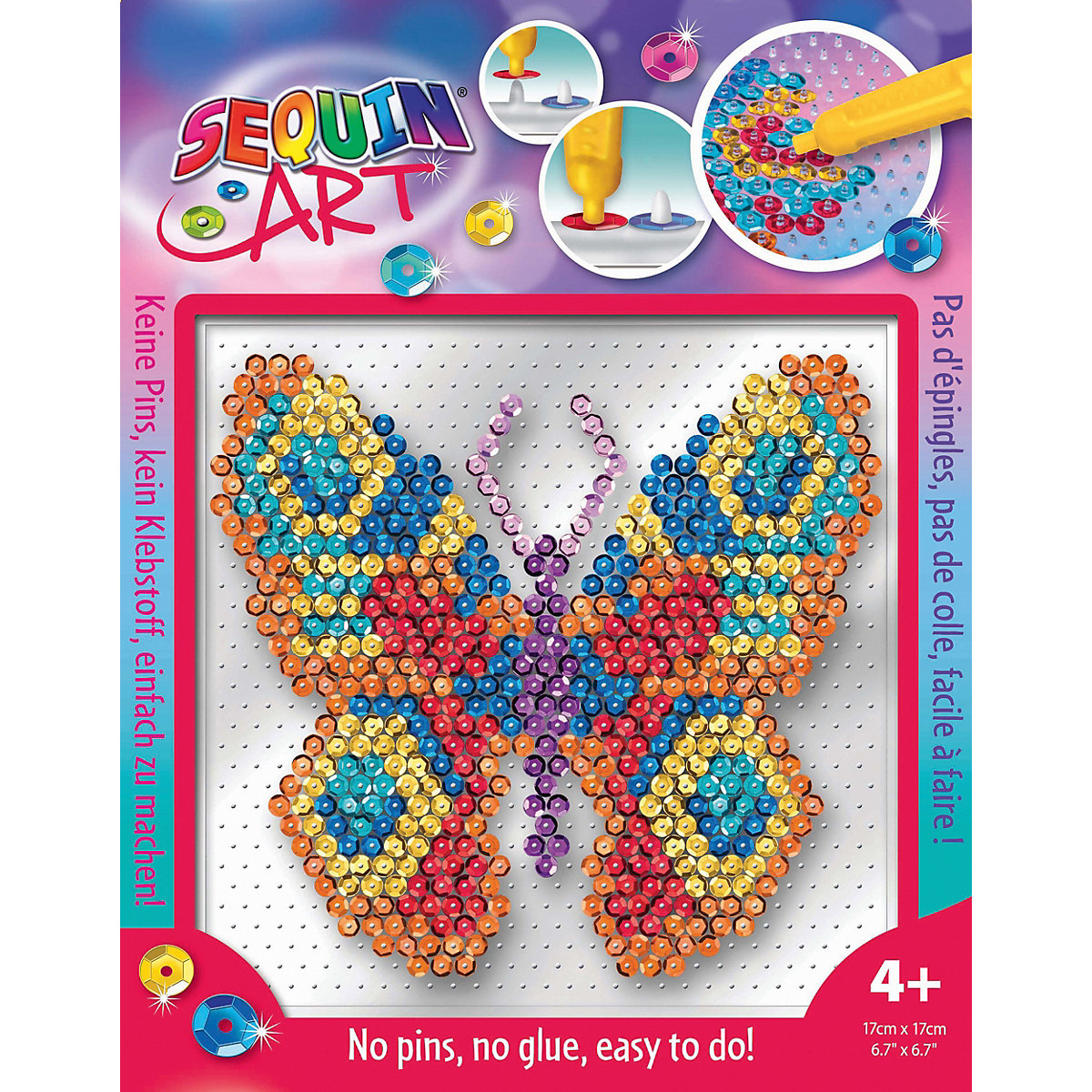 Sequin Art Easy Schmetterling