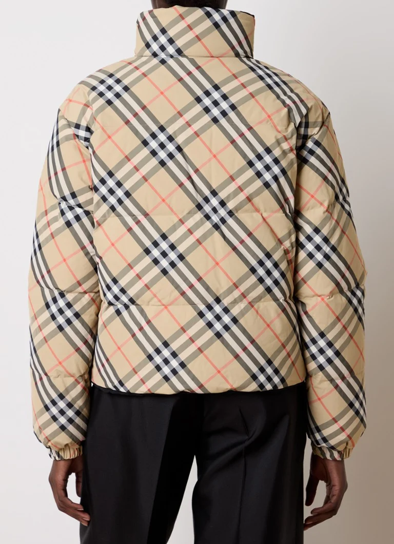 Burberry Vendbar pufferjakke med dunfyll
