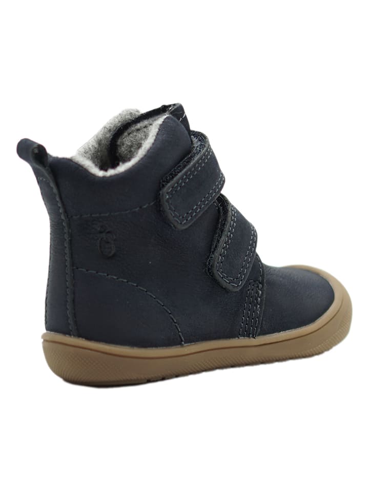 lamino Leder-Boots in Dunkelblau günstig kaufen
