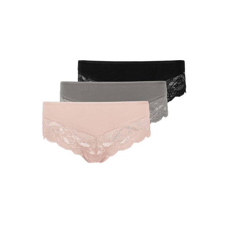 Snocks Hipster mit Spitze aus Bio-Baumwolle Unterhose Damen