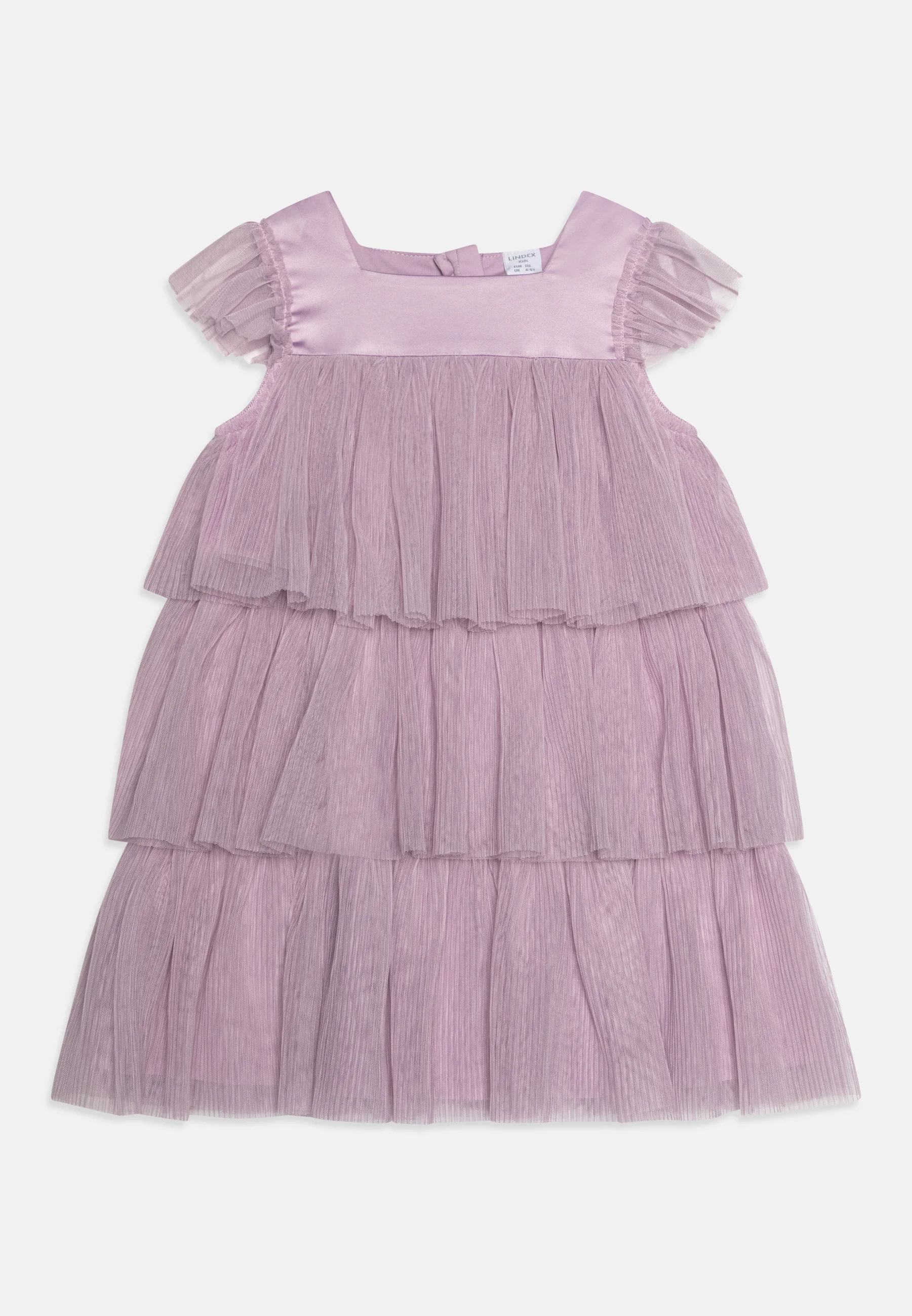Lindex VESTIDO VOLANTES Y VOLANTE EN HOMBROS - Vestido elegante