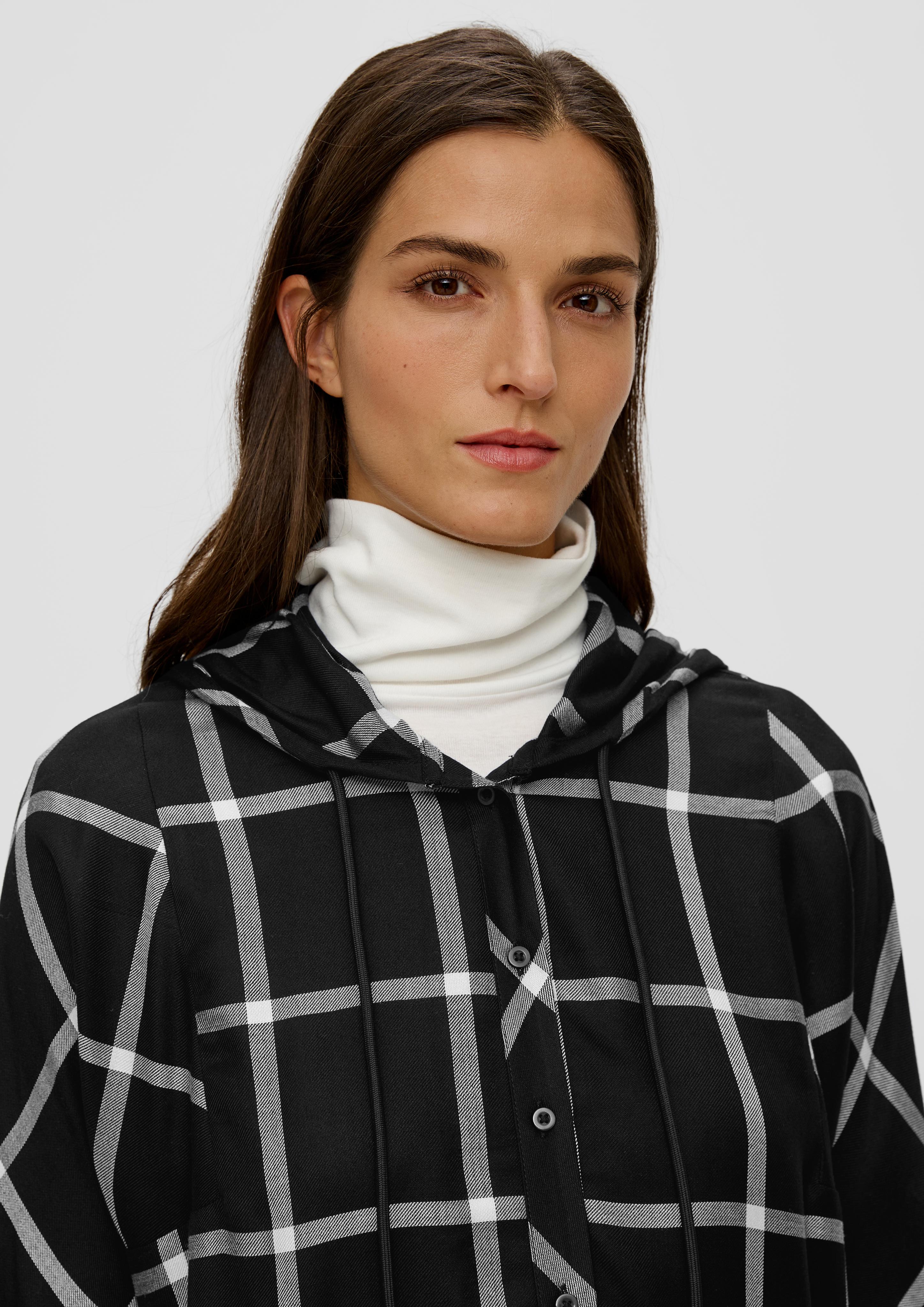 Longbluse aus Viskosemix  2139185-99N3