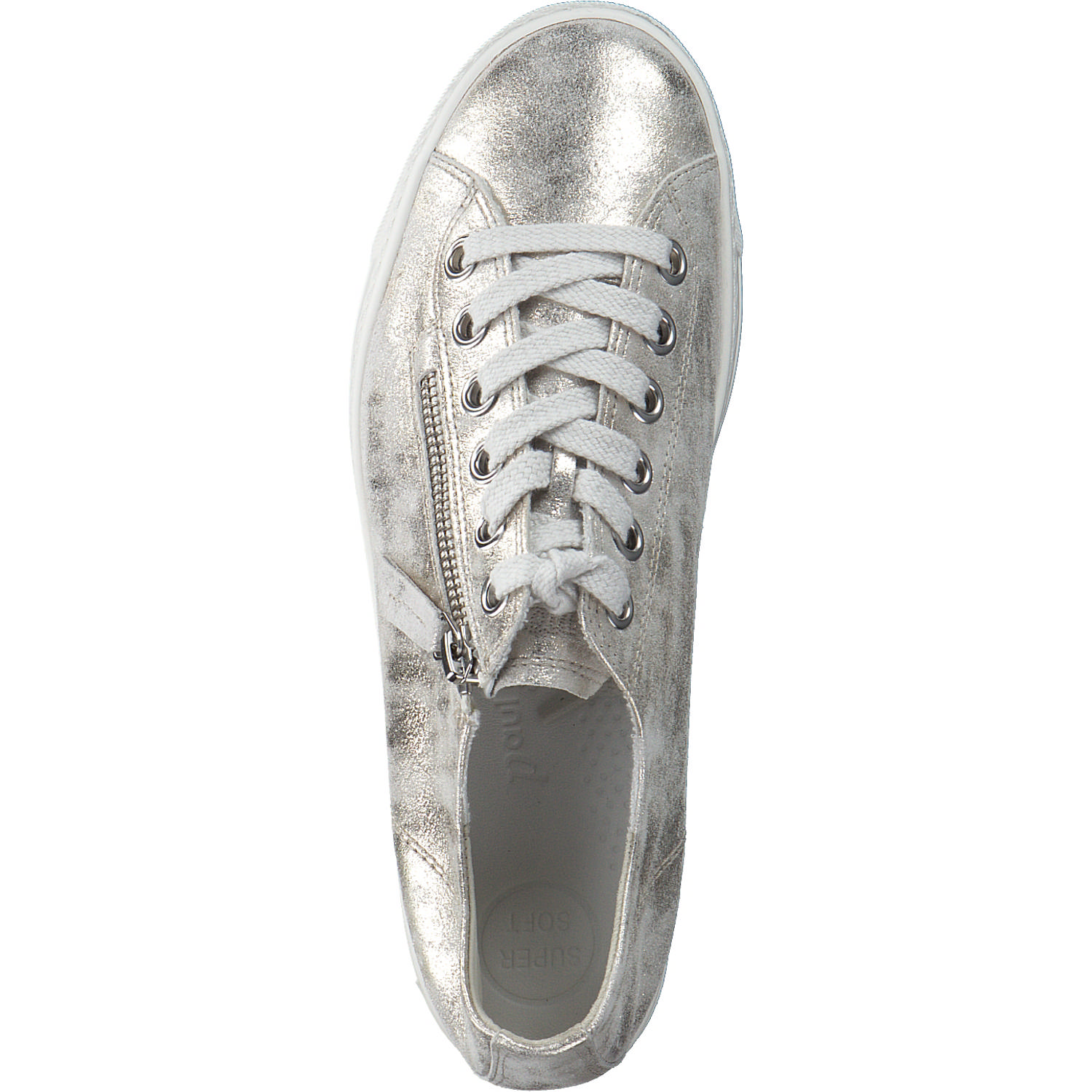 Paul Green 5206, Sneakers Low, Damen, Silber