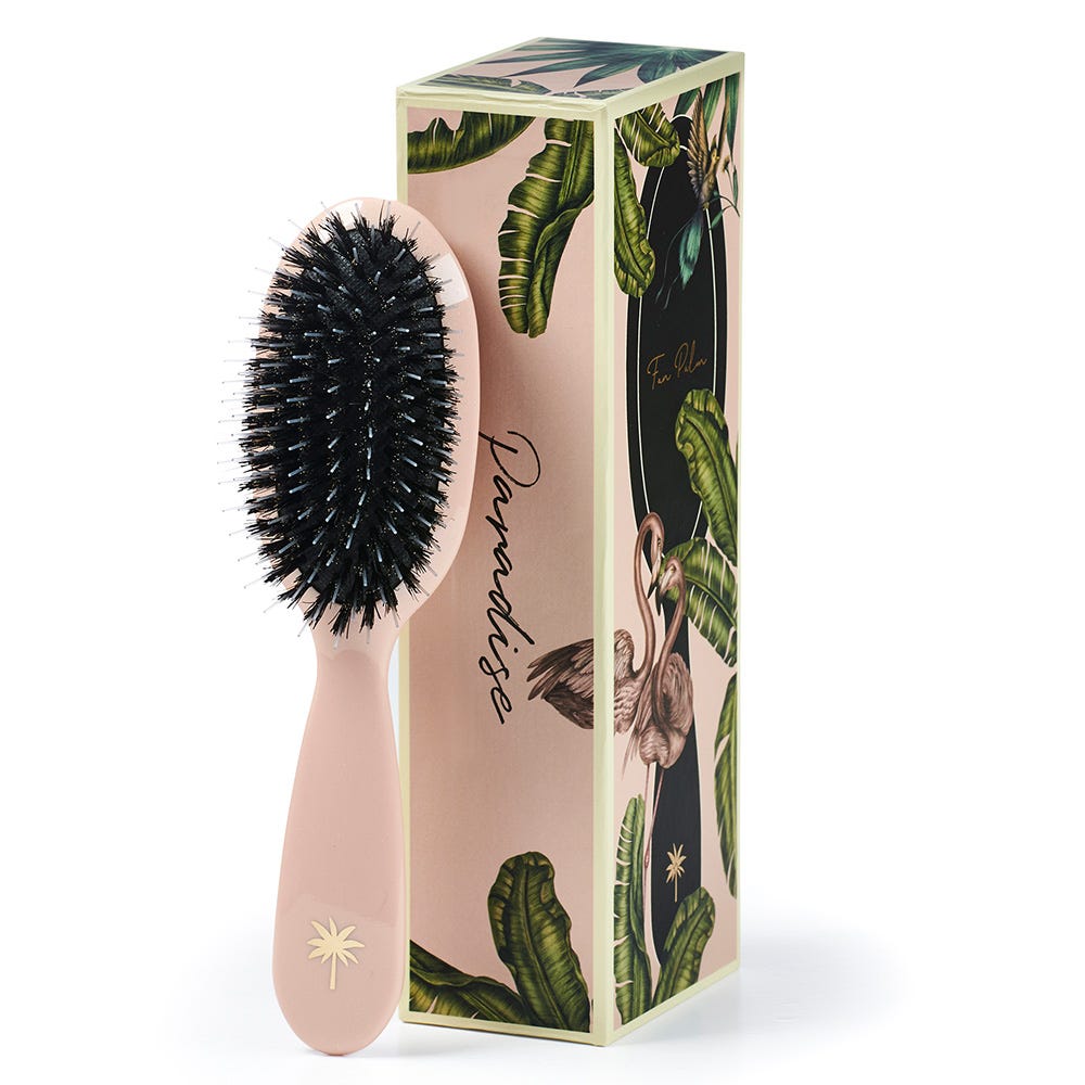 Fan Palm Boar- & Nylon Brush Paradise - Small