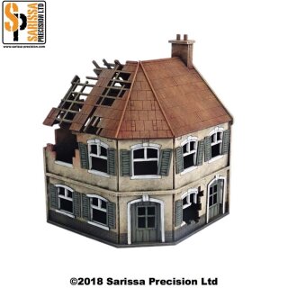 Destroyed Town Scenery Set (28 mm)
