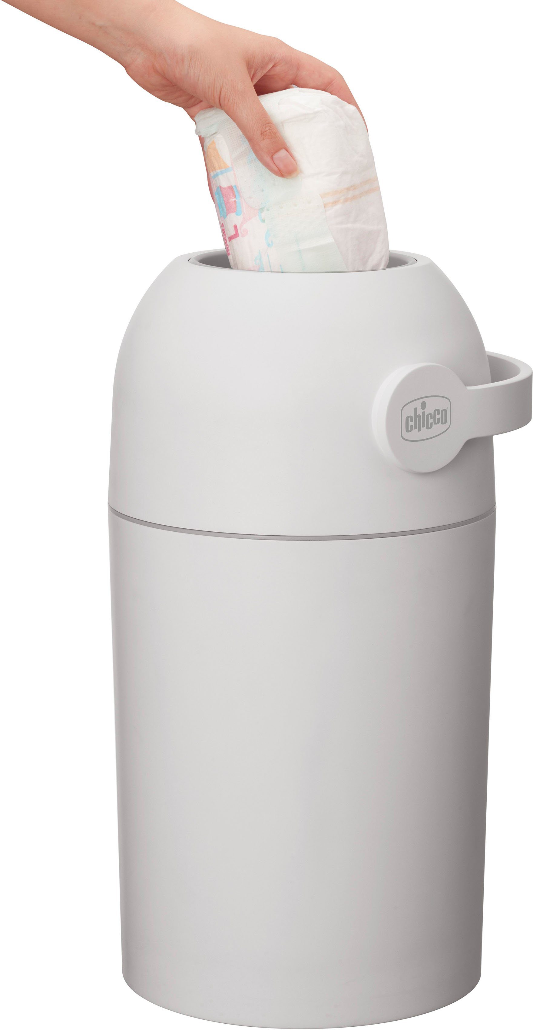 Chicco Windeleimer Odour Off, Grey