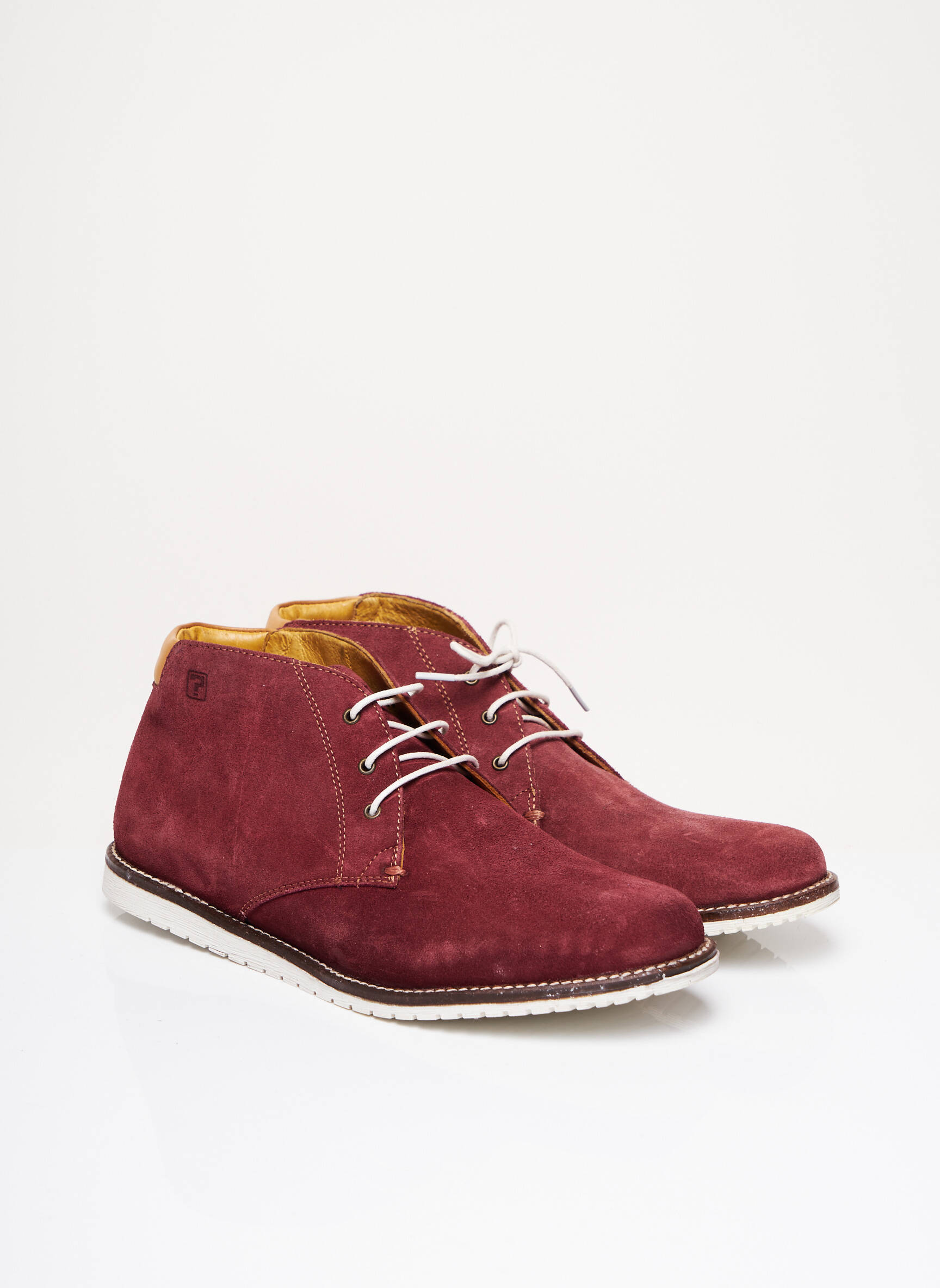 Whooz Bottines Femme couleur rouge