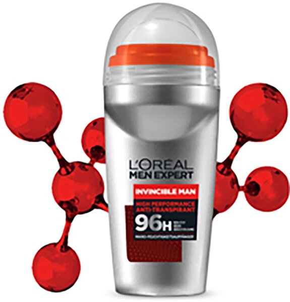 L'Oréal Paris Men Expert Invincible Man 96H Deodorant Roll-On