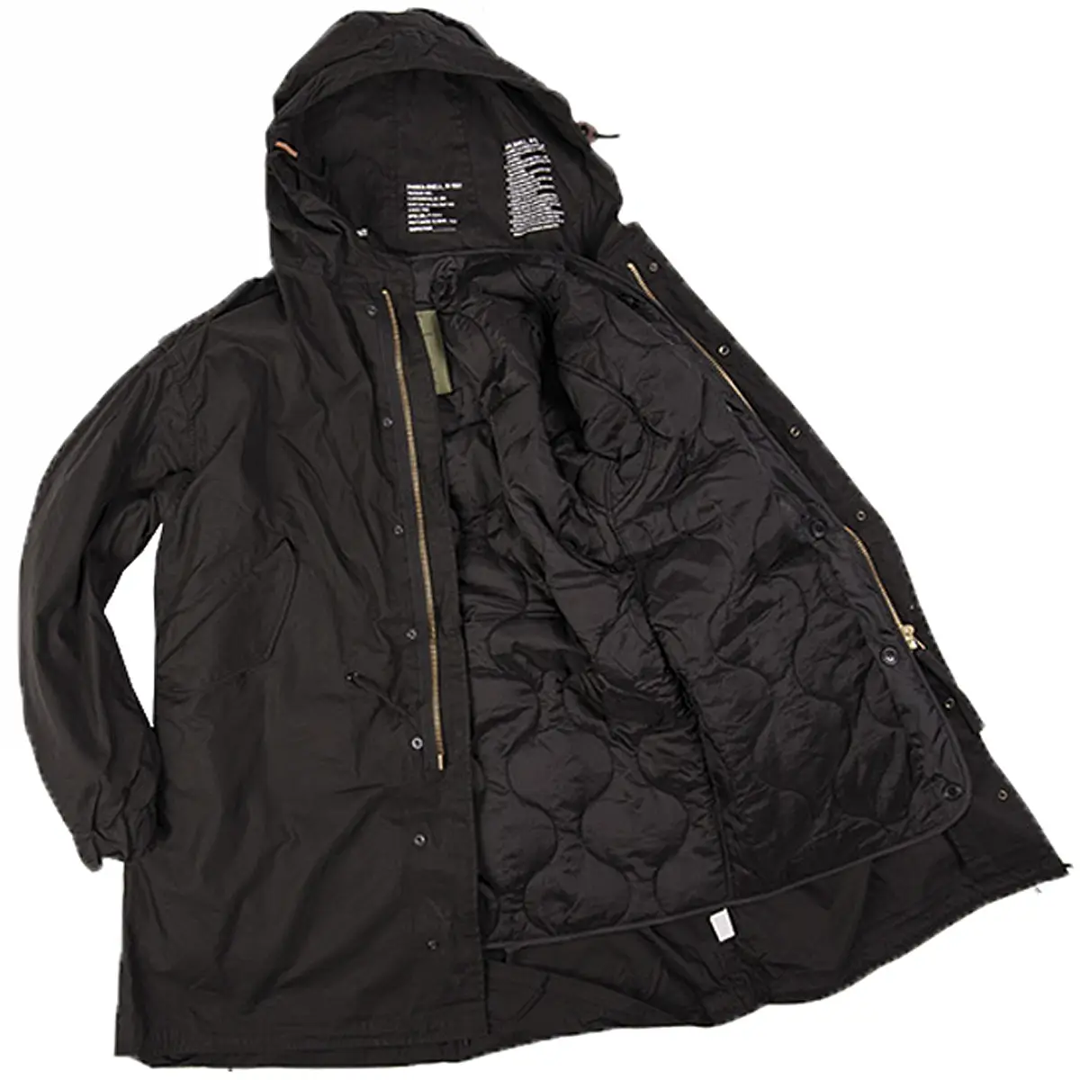 US Shell Parka M51 mit Futter schwarz