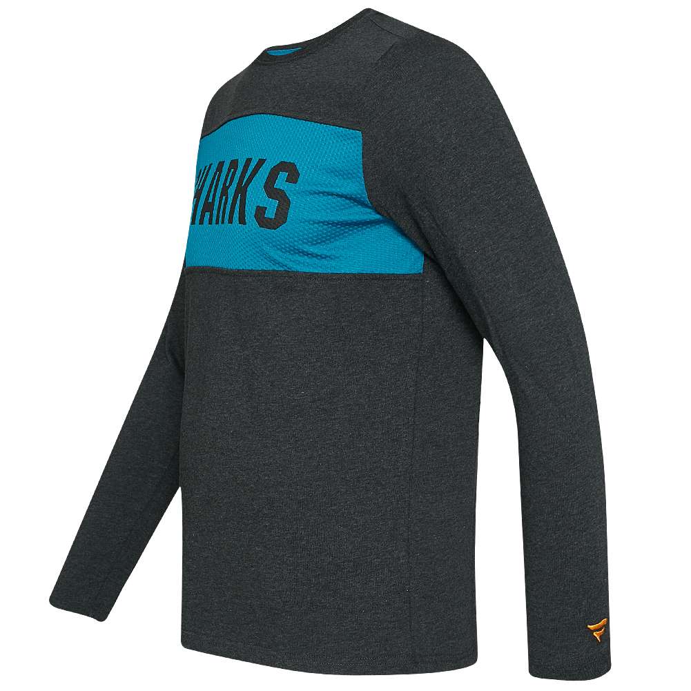 San Jose Sharks NHL Fanatics Herren Langarmshirt 3002MCHRBTBSJS