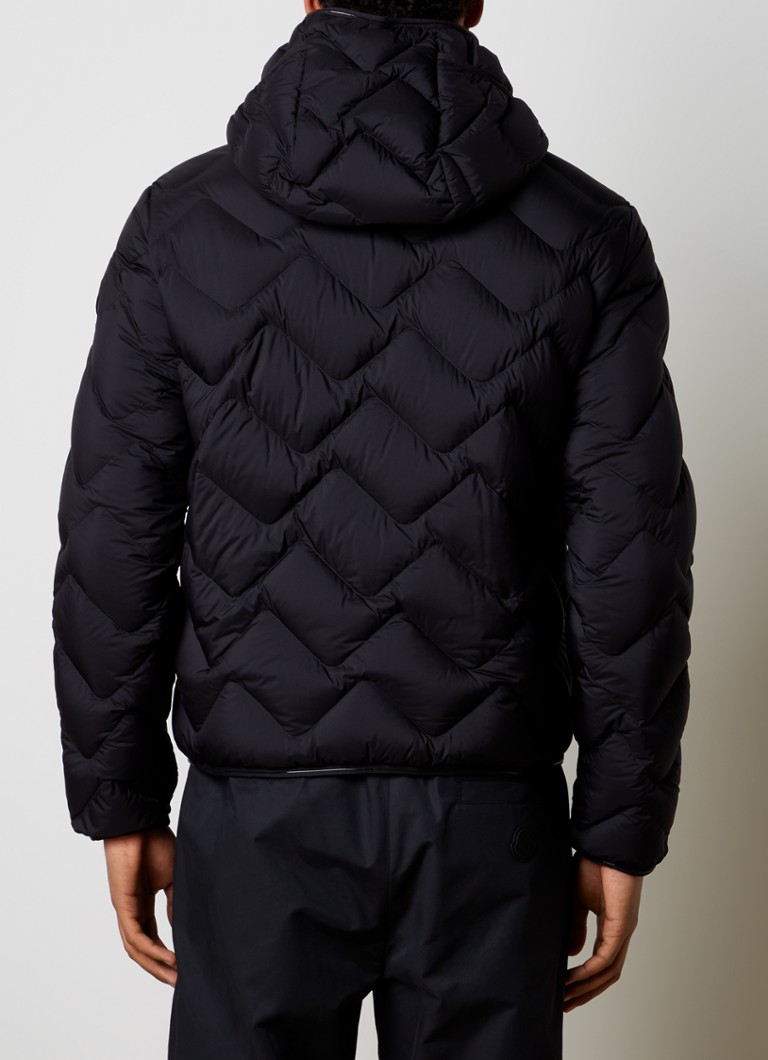 Moncler Steliere quilted jacket with down fill and hood
