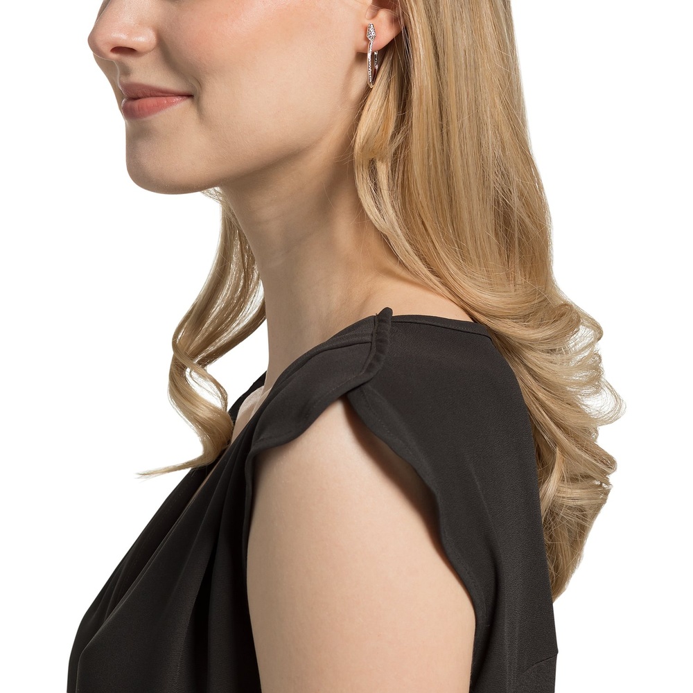 Jette Créoles 925 Argent Boucles d'oreilles